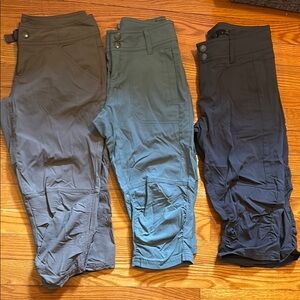 Prana 0 Capris lot hiking climbing pant!